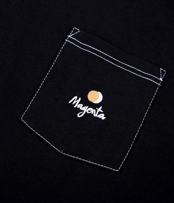 Magenta Vision Pocket T-Shirt (black)