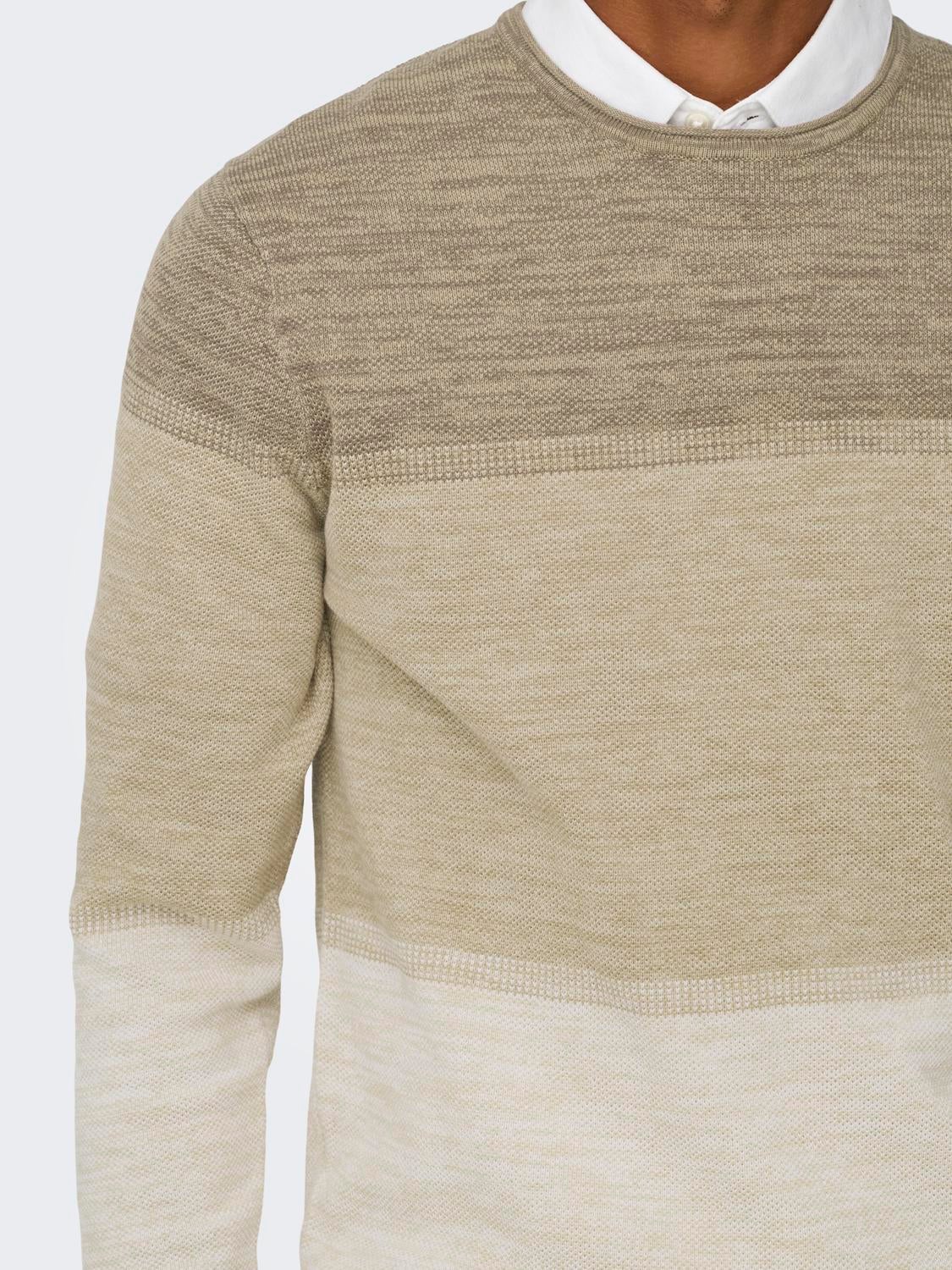 ONSFELIX Pullover Silver Lining