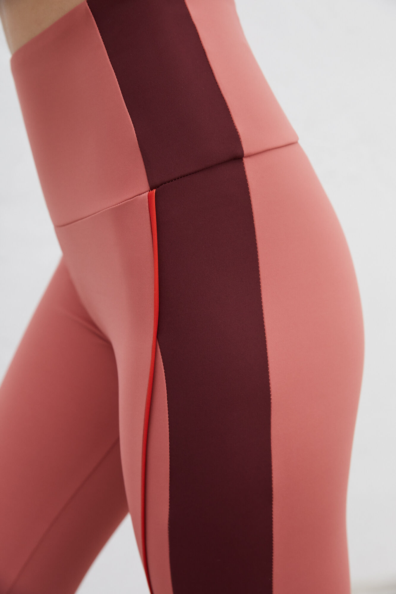 Leggings largas rosa 4D Stretch - rosa