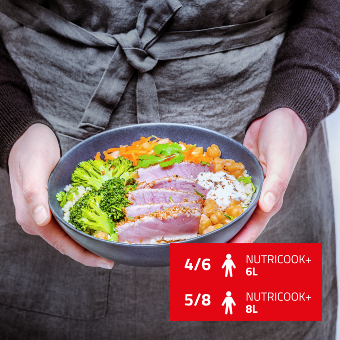 NUTRICOOK®+ Cocotte-minute® 8L inox induction