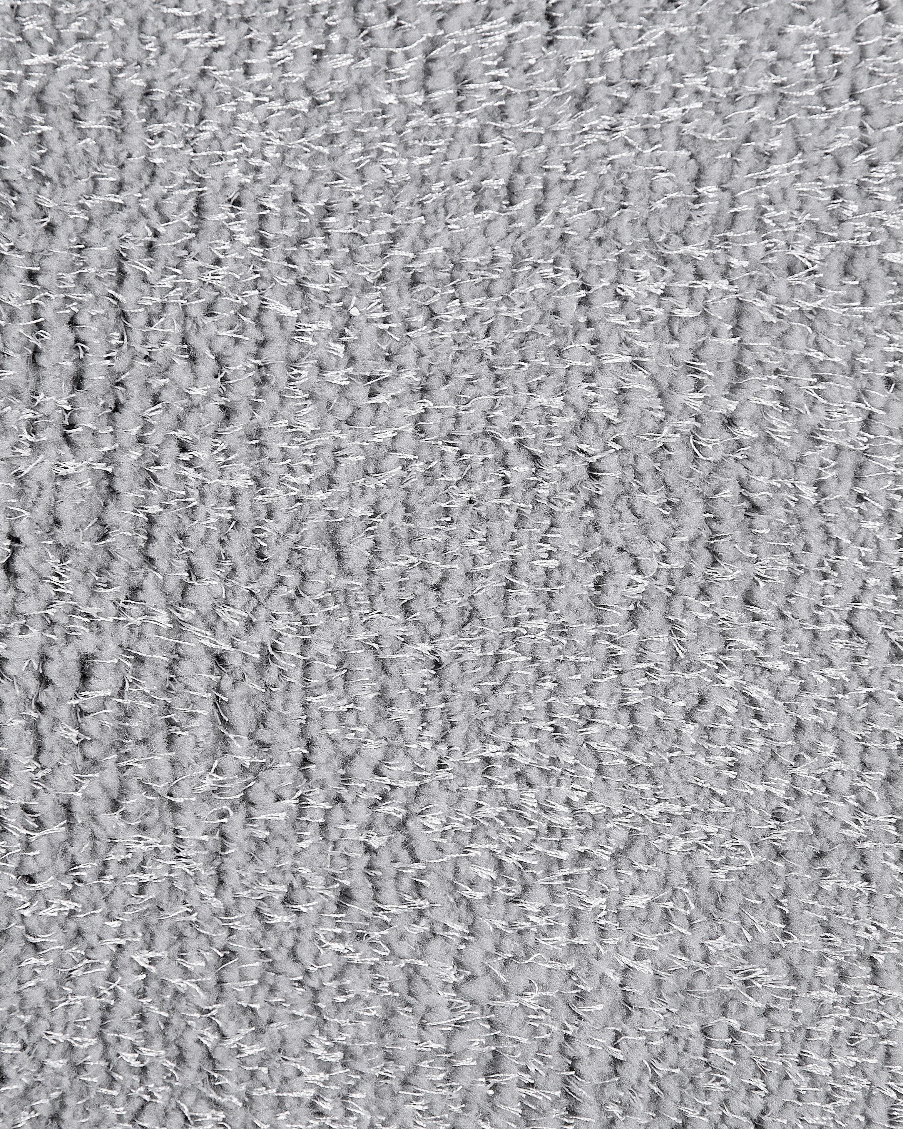 Hoogpoligvloerkleed DEMRE Lichtgrijs 160 x 230 cm
