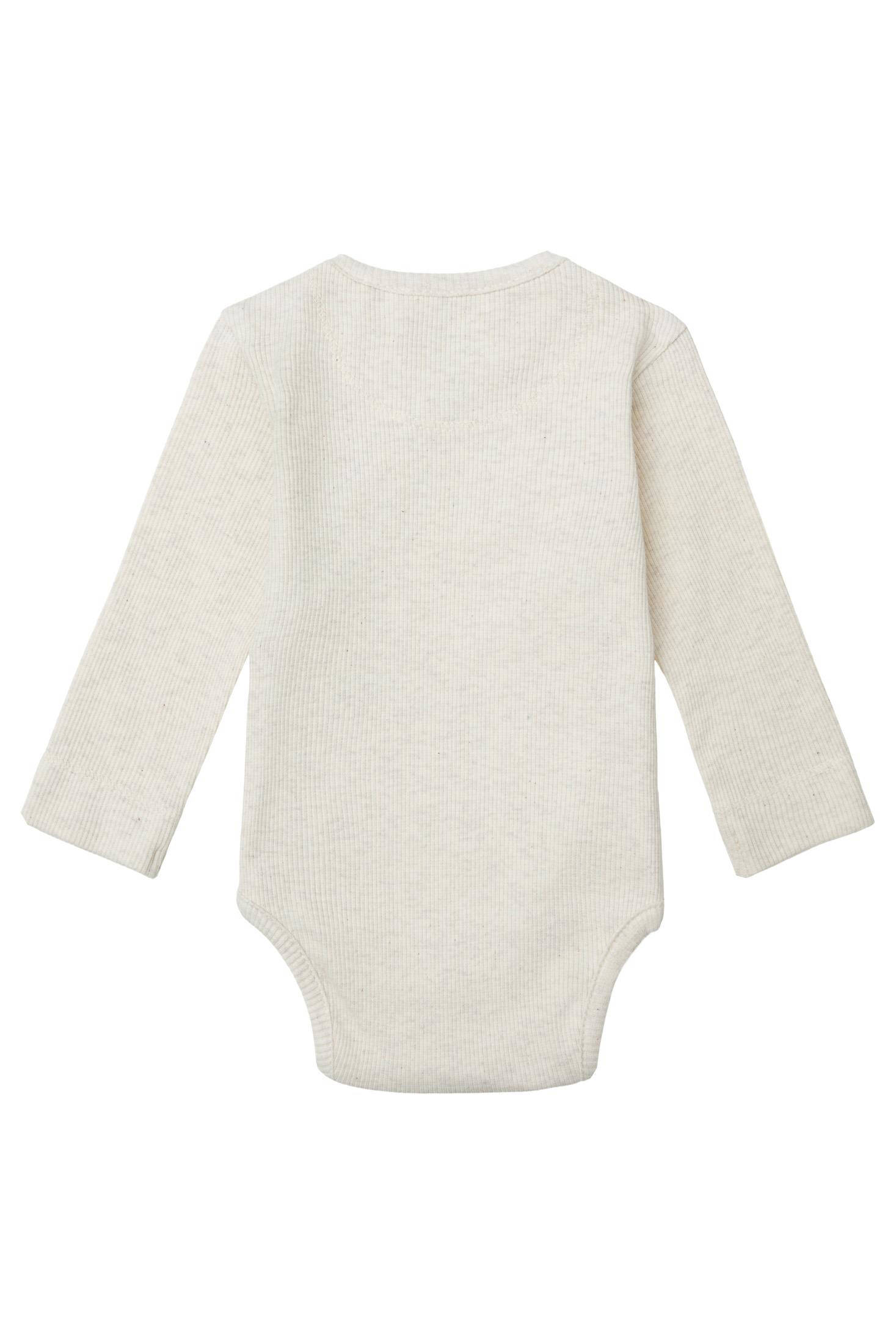 Noppies newborn romper Nono van katoen