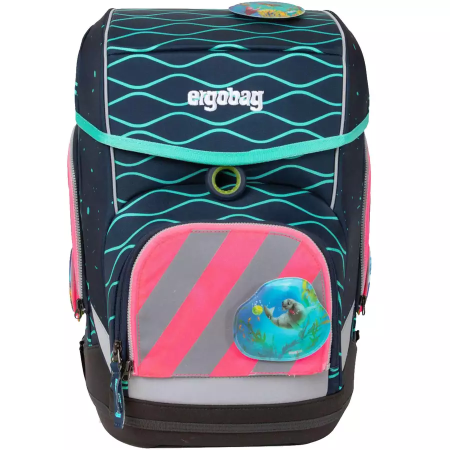 Ergobag Zubehör Pack Cubo Light - Sicherheitsset 3tlg. 202122 pink (202122)