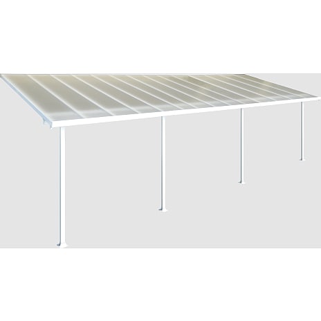 Feria terrasseoverdækning 25,1 m2 – hvid