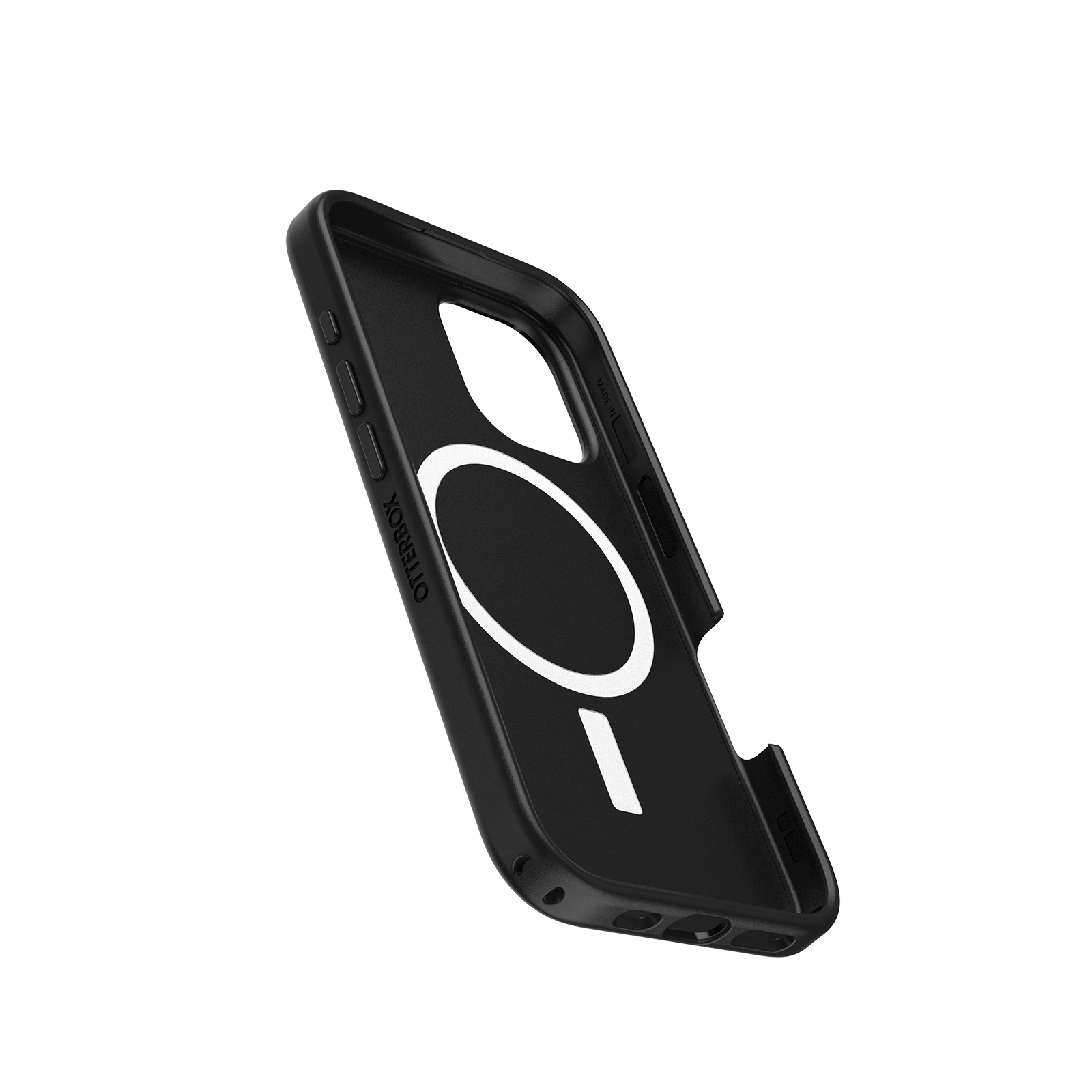 iPhone 16 Outdoor Case Hülle mit MagSafe Symmetry Series Recycelter Kunststoff (77-96542) - Schwarz