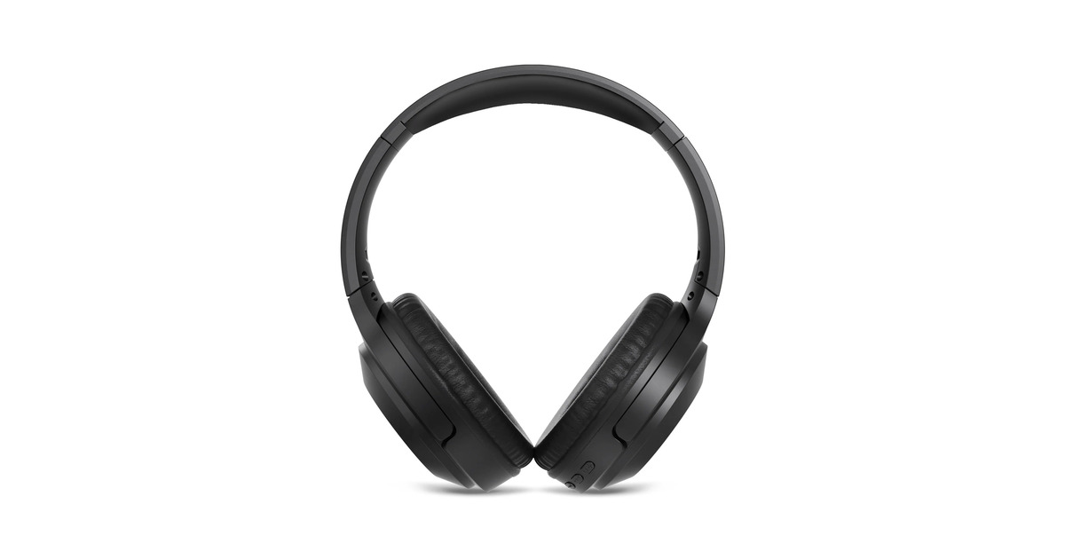 MIXXSteamQ C1 Wireless Headphones over-ear headset  (Zwart, Bluetooth 5.0)