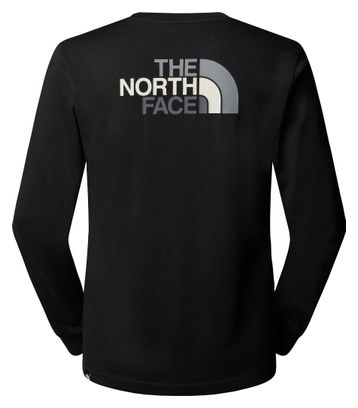 T-Shirt Manches Longues The North Face Easy Noir Homme