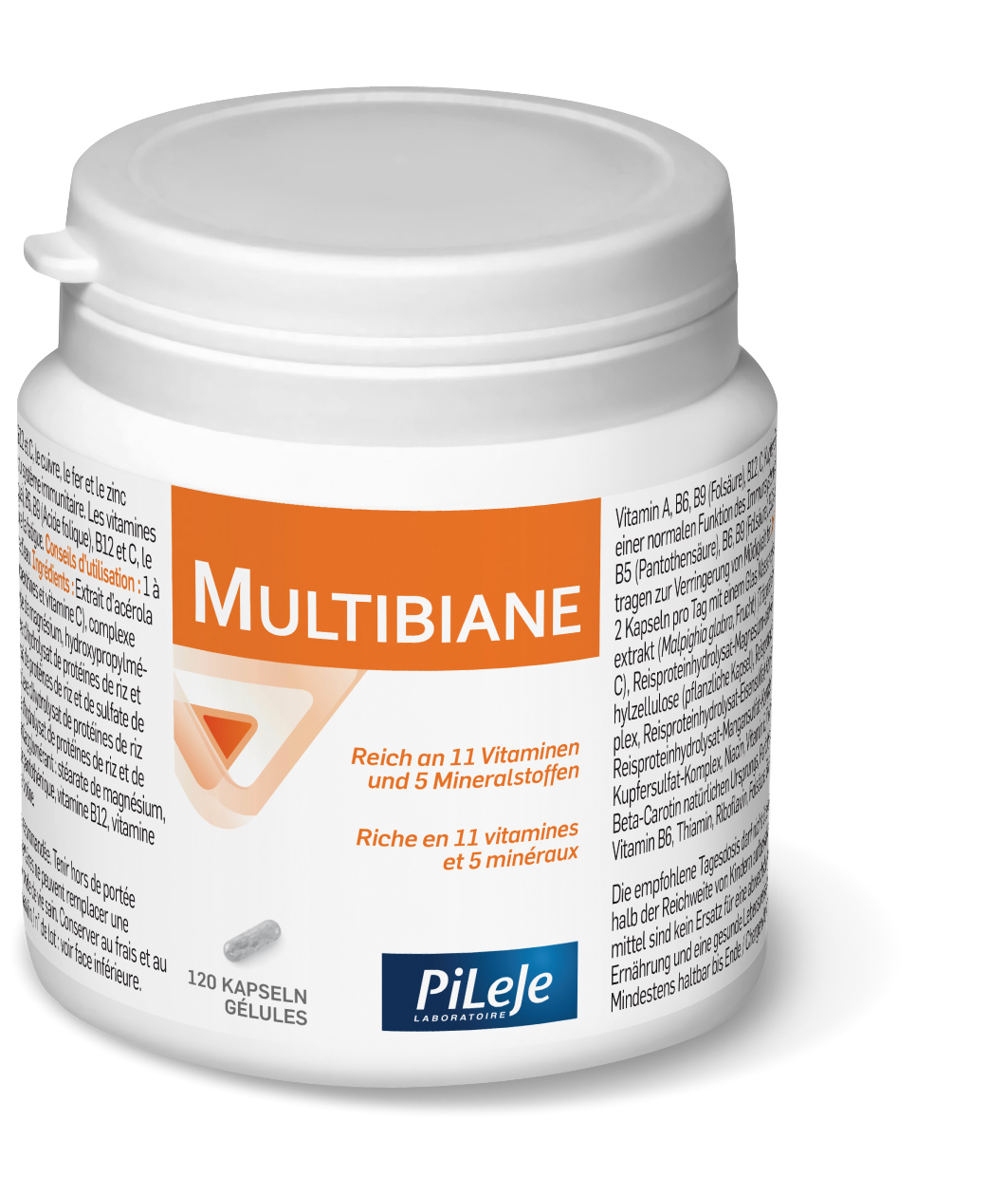 Multibiane gélules<br>120 Stück, Kapsel