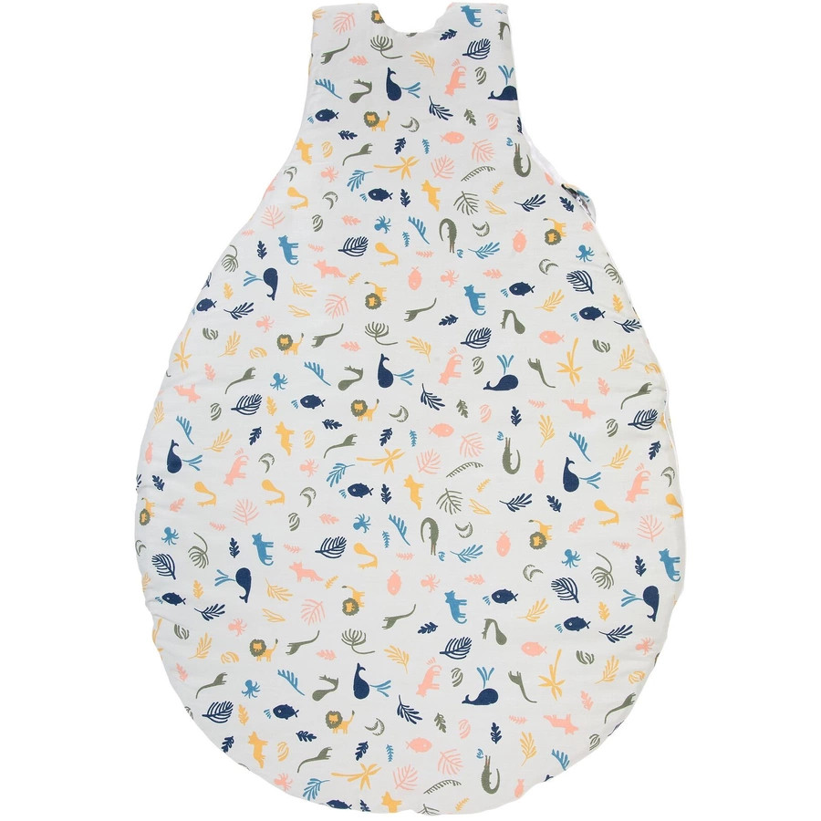 geuther Schlafsack Party Animals green