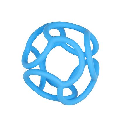 OgoBolli Beißball - Silikon - Blau