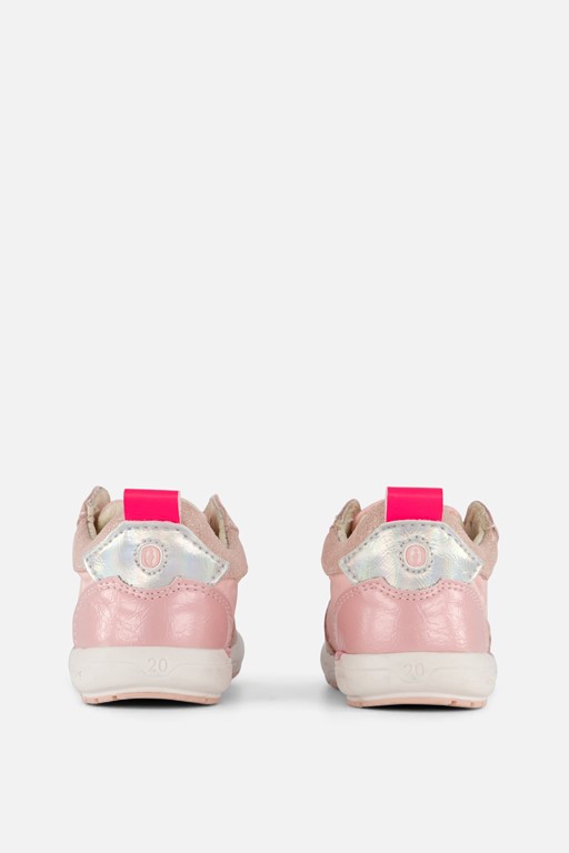 Shoesme Run Flex Sneakers roze Leer