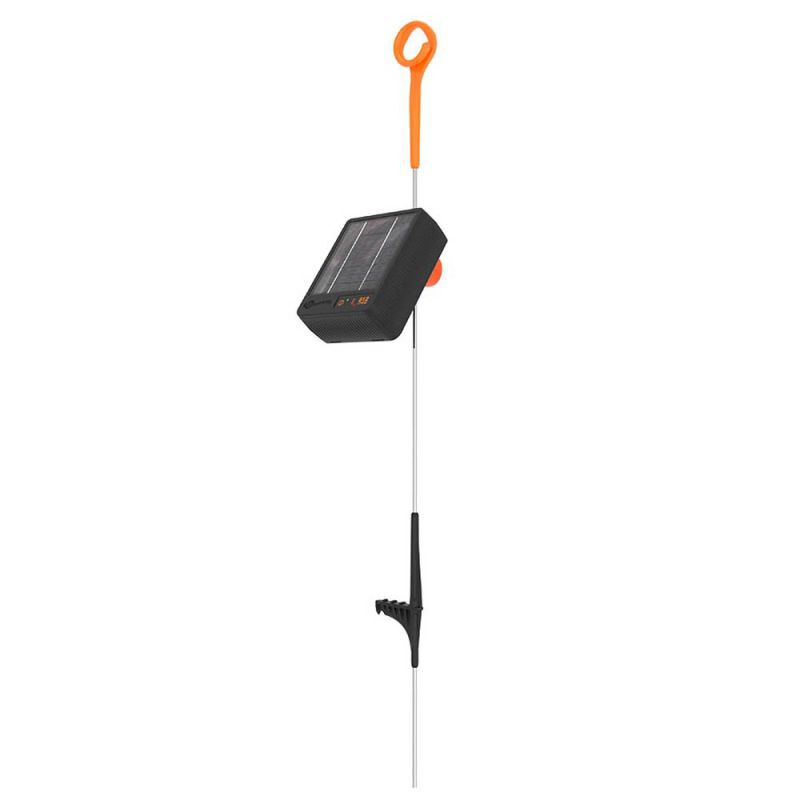 Gallagher Solar S12  Incl. Lithium Batterij met gratis Standaard - Solar schrikdraadapparaat - 16.5 cm - 14 cm