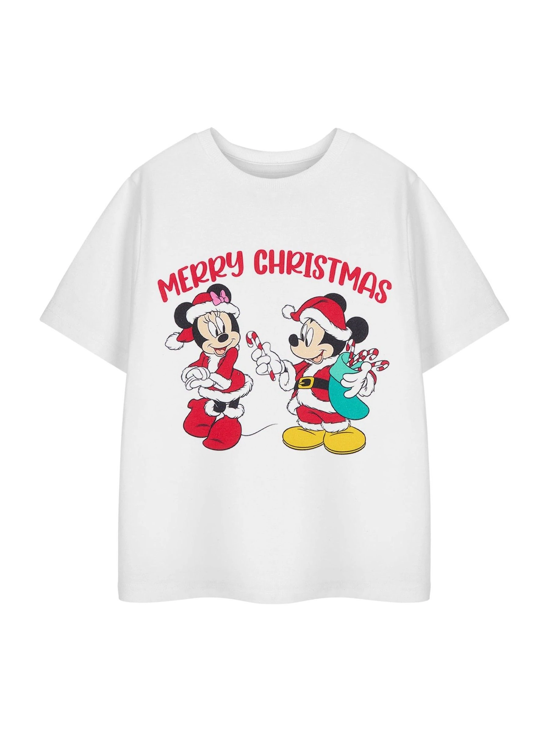 Vanilla Underground Disney Mickey & Minnie Mouse Kerst T-shirt