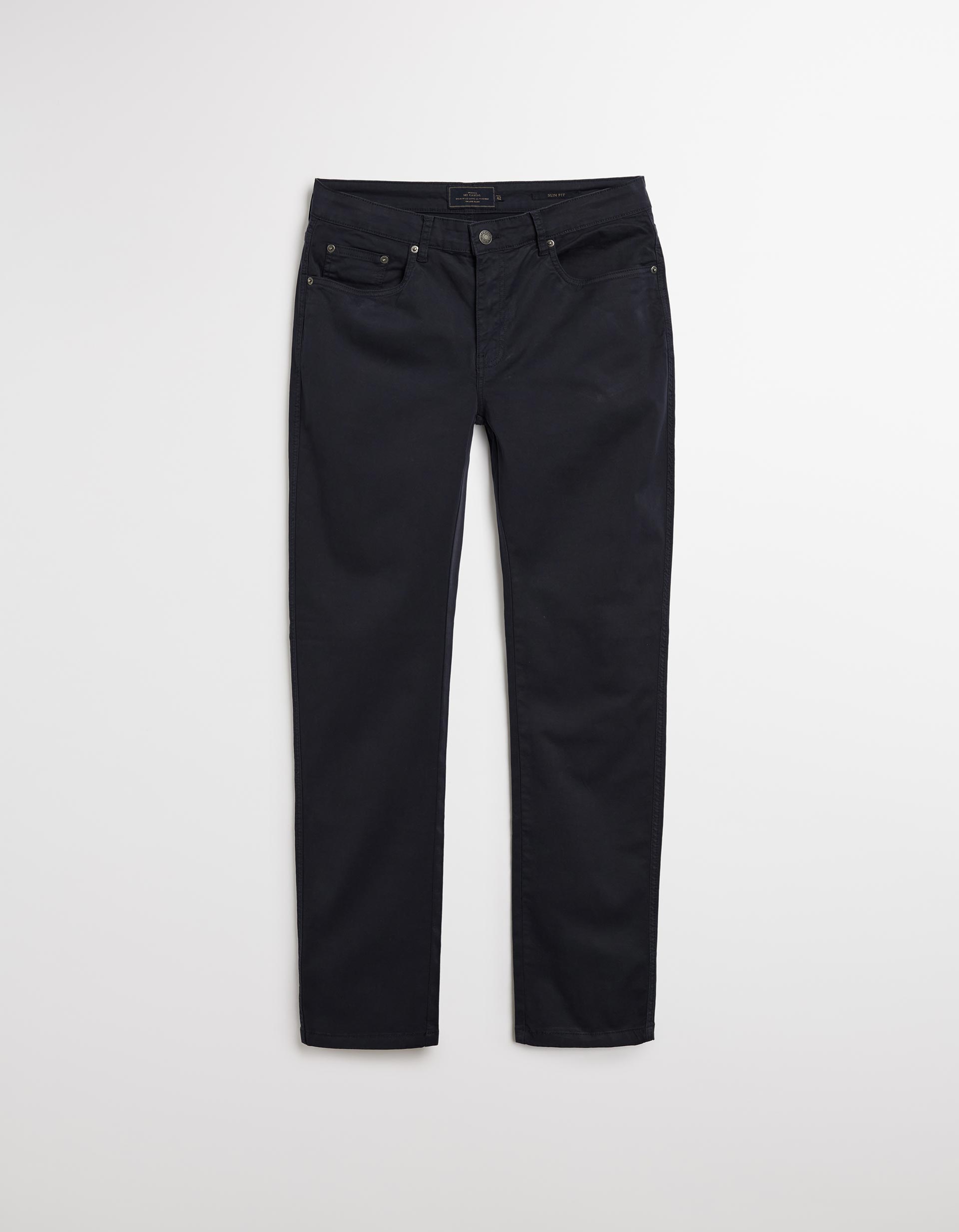 Calças 'Slim Fit', Homem, Azul Escuro