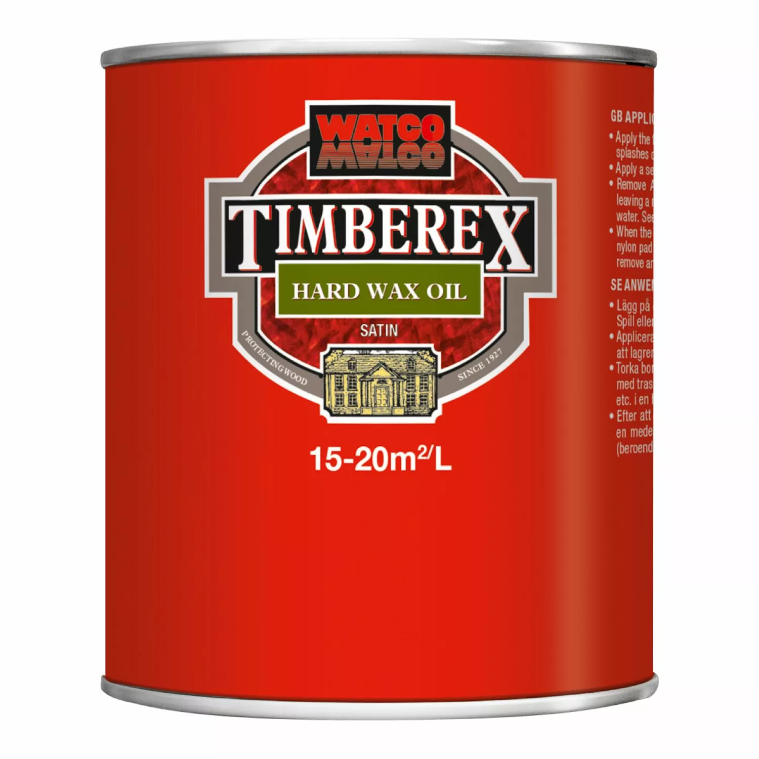 Timberex hard wax oil 1L