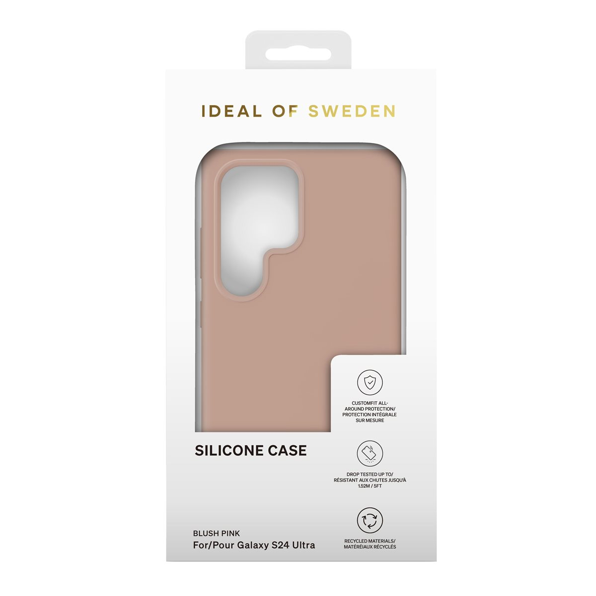 Samsung Galaxy S24 Ultra Silikon Hülle Case Recycled (IDSIC-S24U-408) - Blush Pink