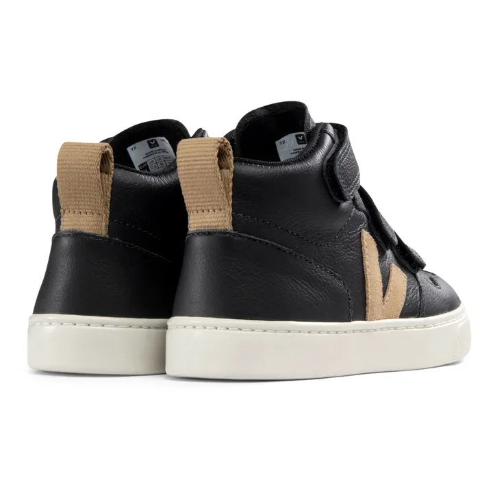 Veja Baskets Cuir V-10 Mid | Noir