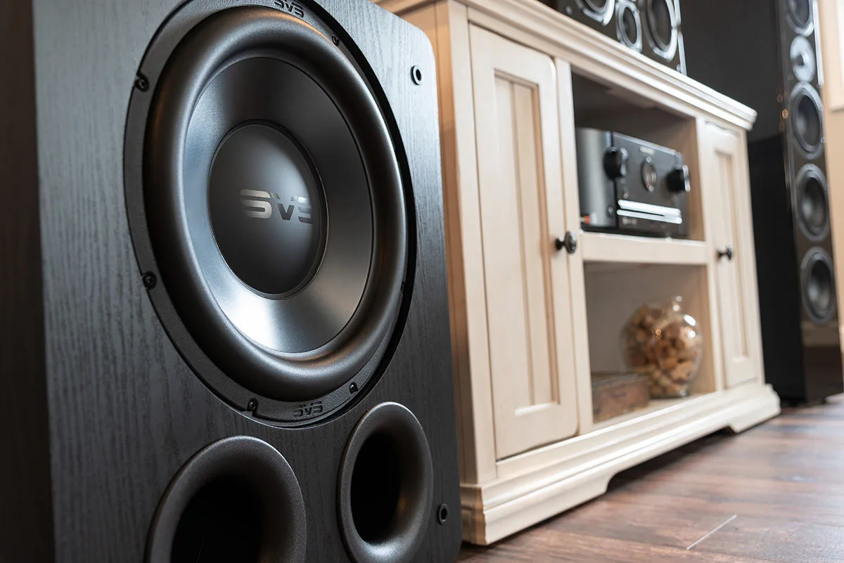 SVS PB-3000 Bois noir Caissons de basses
