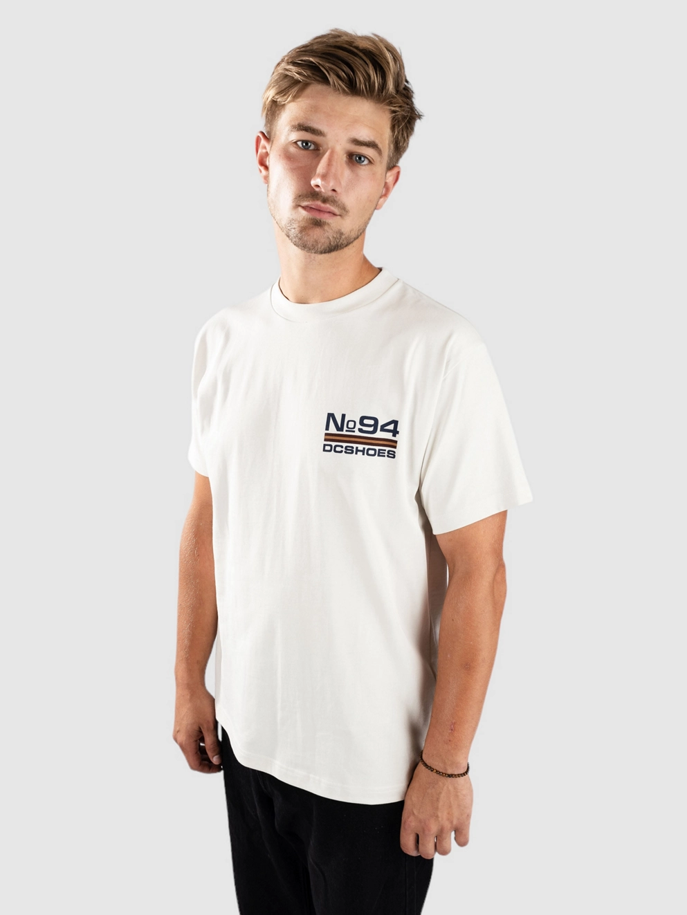 DC No 94 Worker Compass T-Shirt lily white