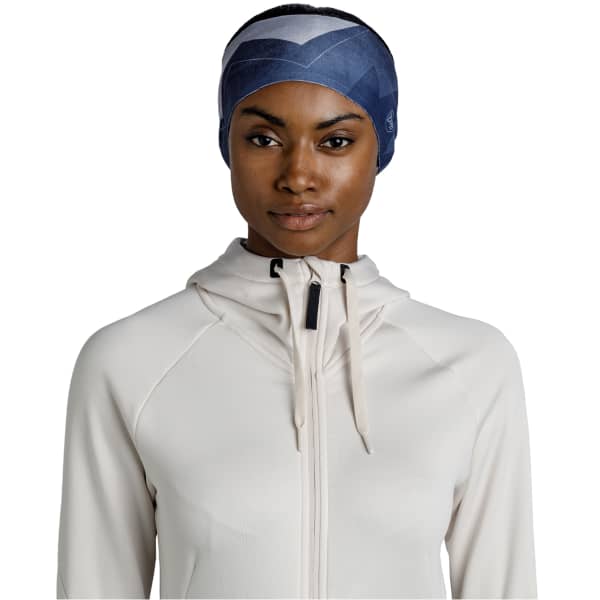 Bandeau ski BUFF THERMONET HEADBAND SYNTH BLUE