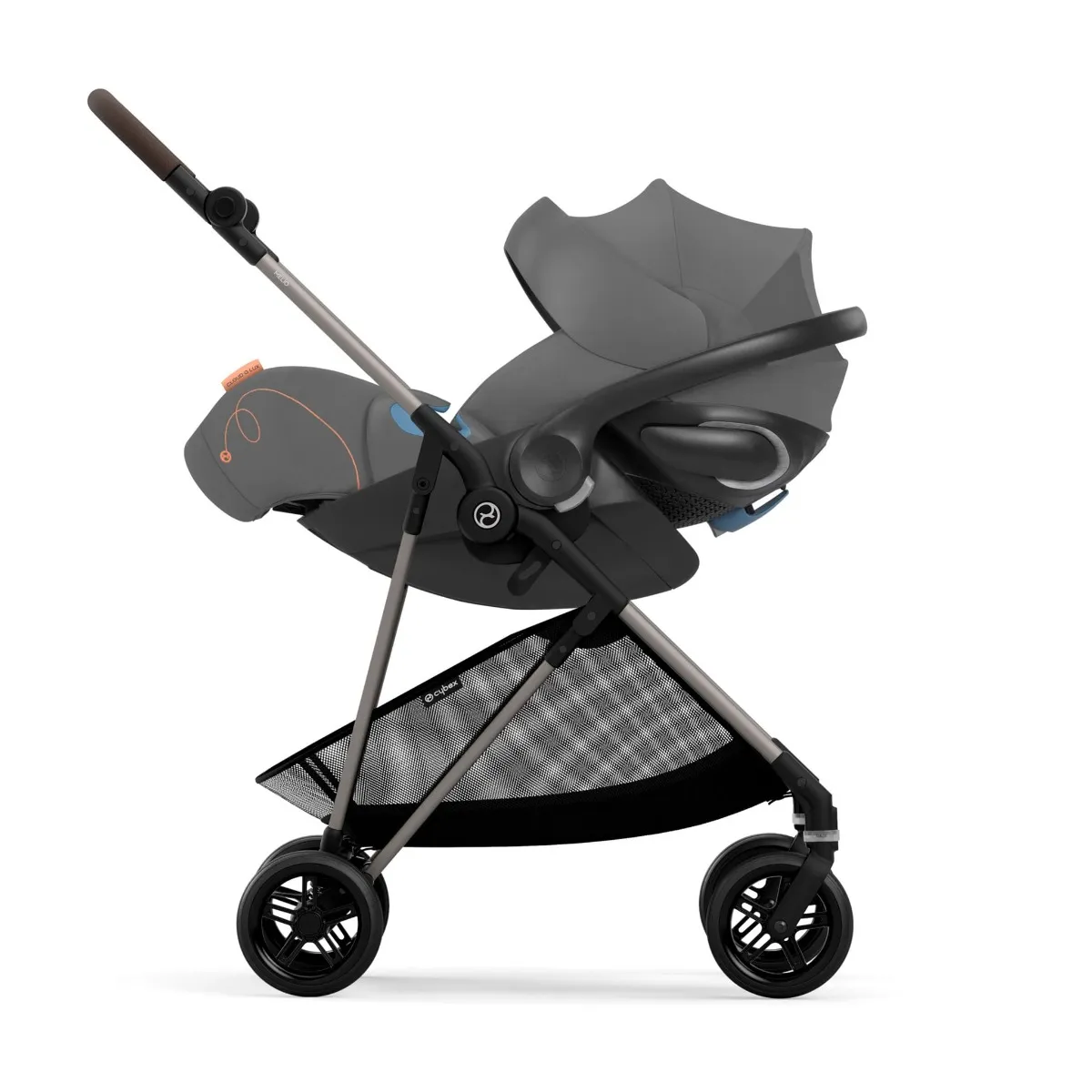 Cybex Siège d’Auto Cloud G Lux 4-35lb - Lava Gris