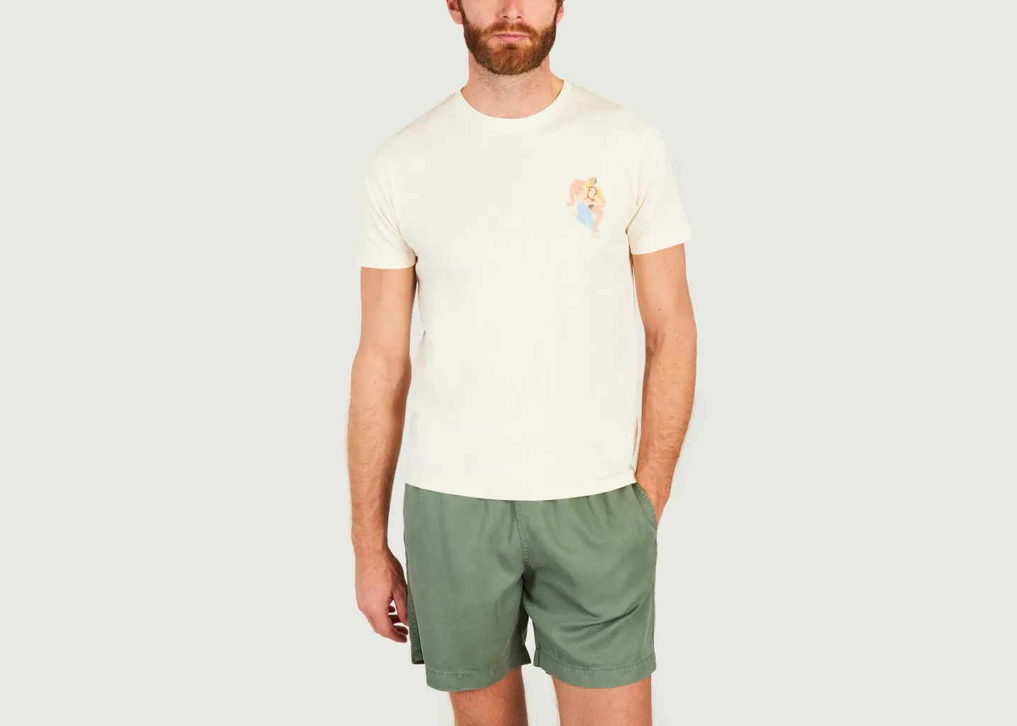 T-shirt imprimé Champêtre Olow x Cépé Olow
