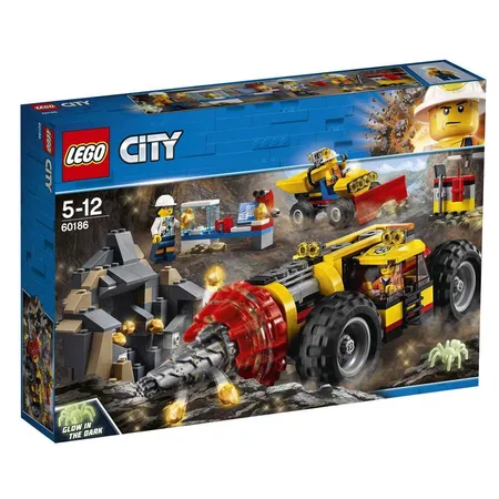 LEGO® City 60186 Schweres Bohrgerät für den Bergbau