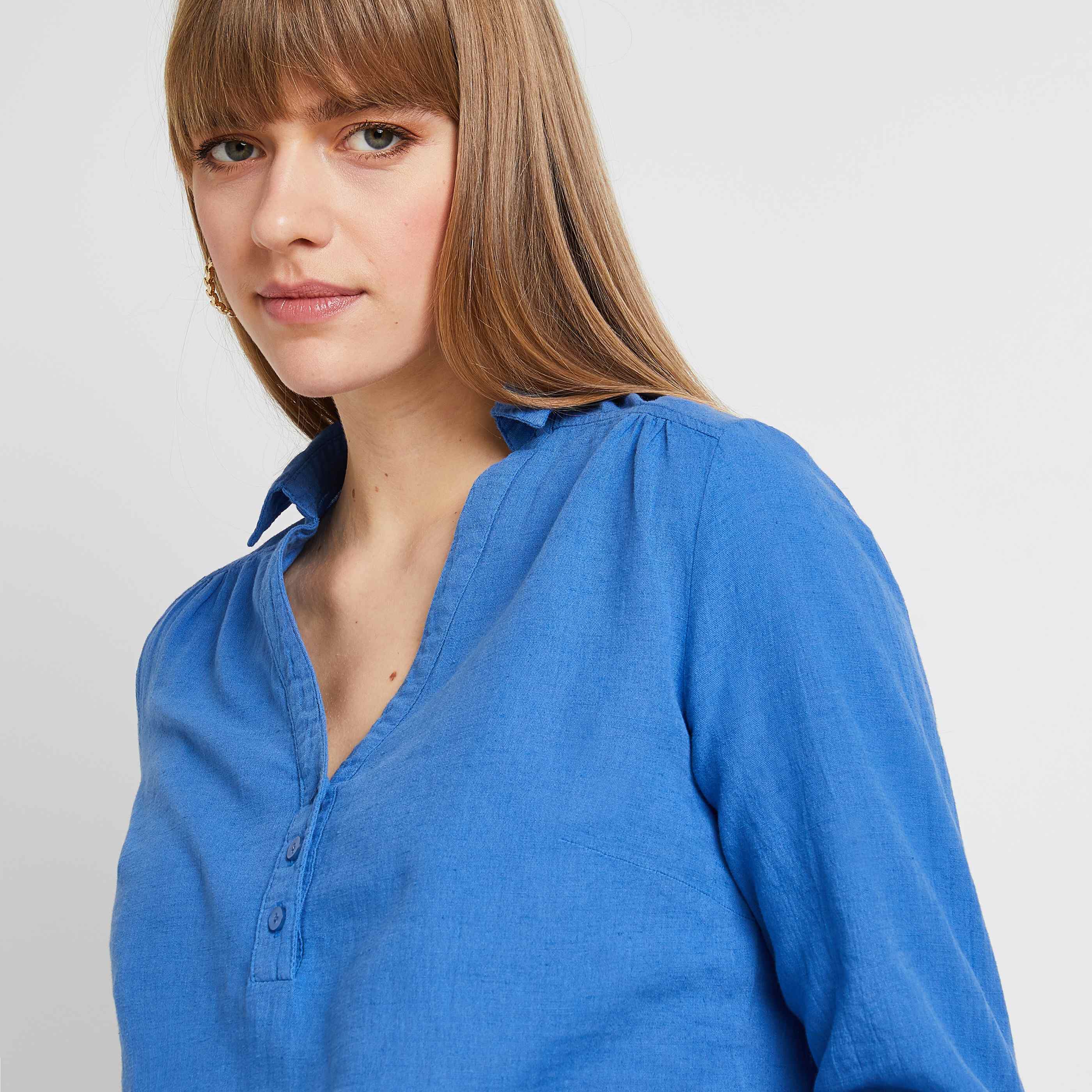 Blouse femme - BLEU