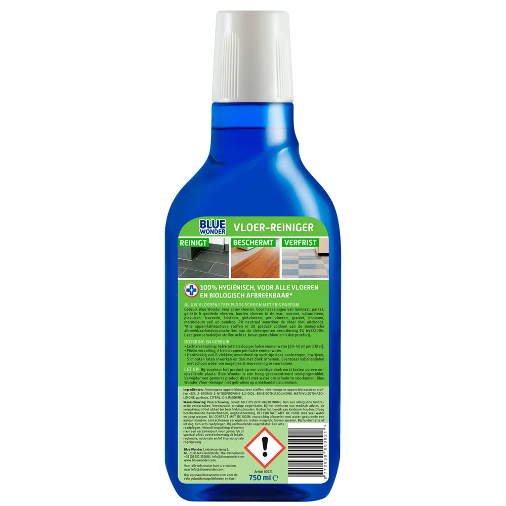 Blue Wonder Vloerreiniger 750 ml