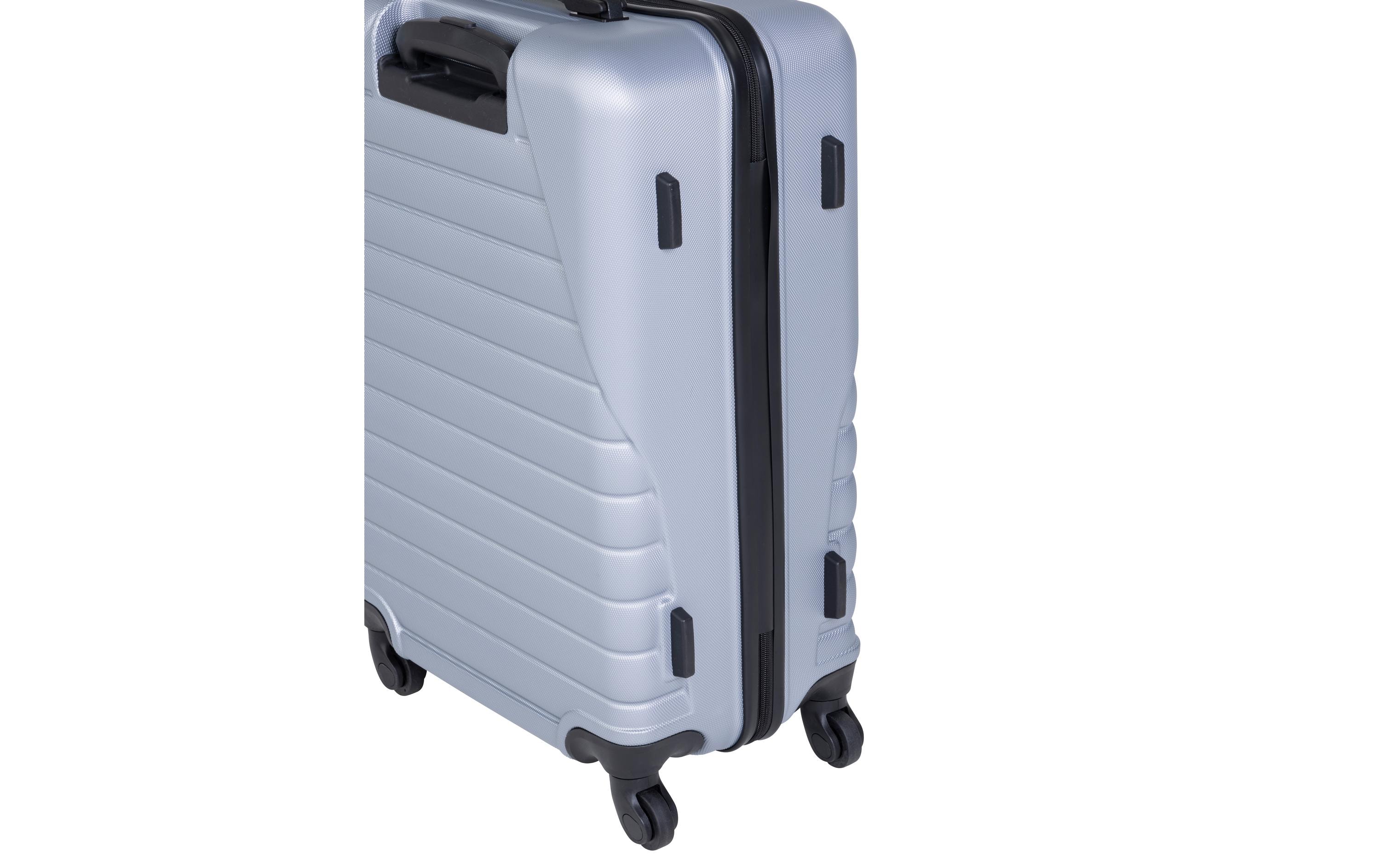 Reisekofferset World Superb 2-teilig, Silbergrau<br>Zwei Trolleys unterschiedlicher Grösse