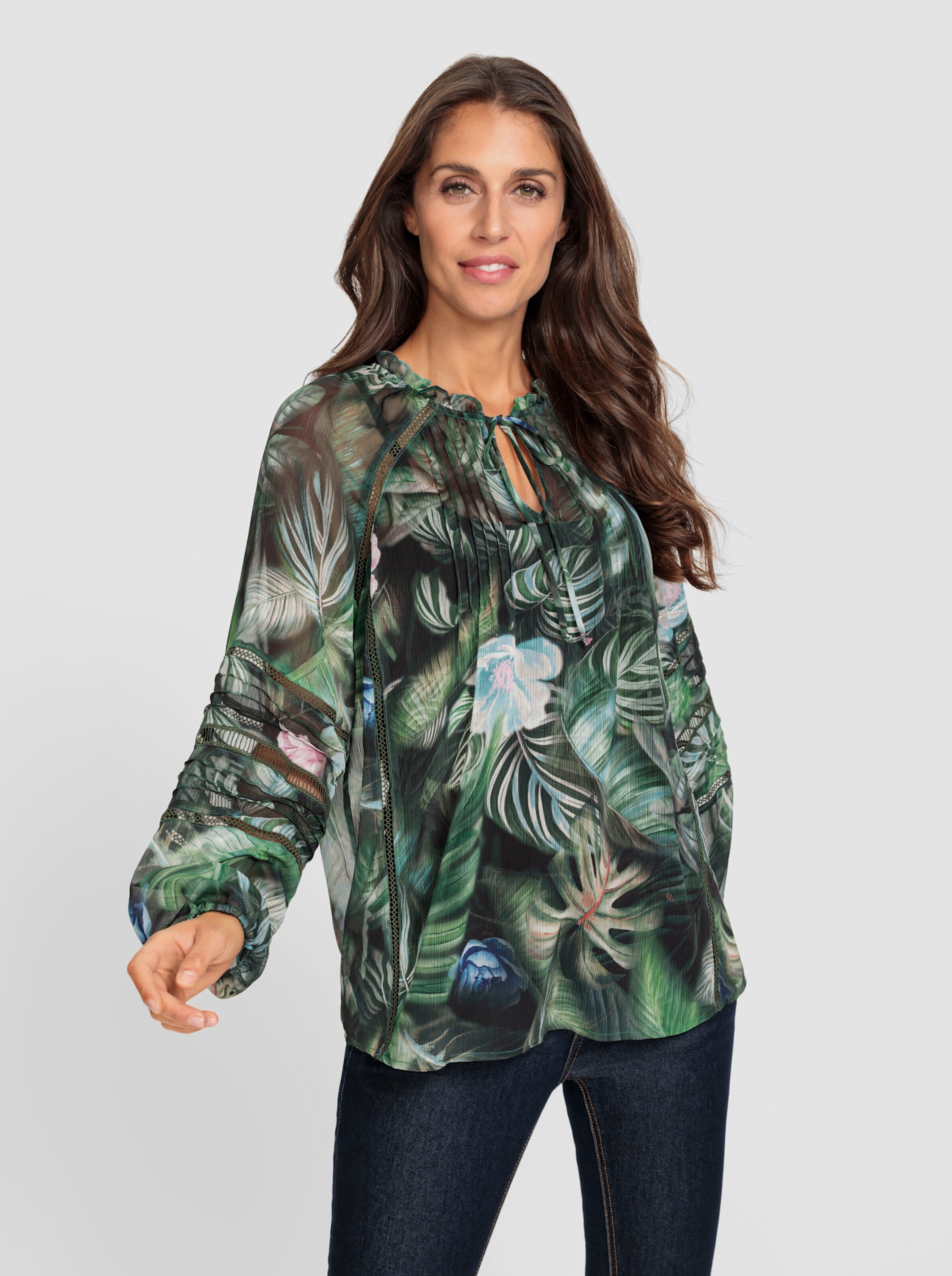 Druckbluse