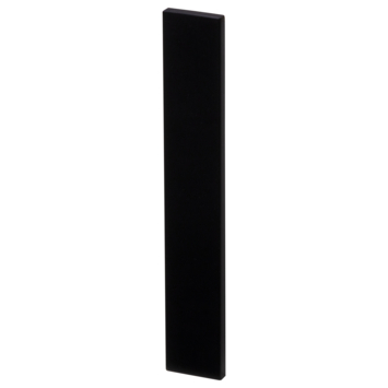 CANDO hoge plint eindstuk zwart 2,3 x 14,3