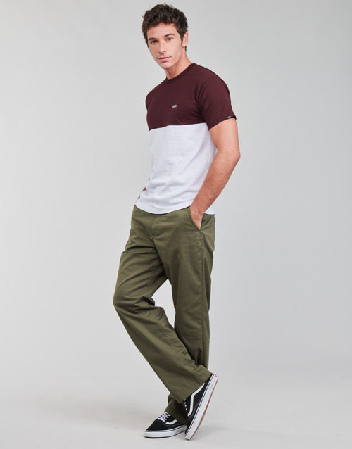Vans - COLORBLOCK TEE - Blanc