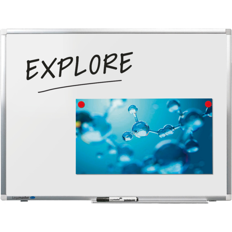 Legamaster Whiteboard Premium Plus, 60 x 45 cm, emailliert