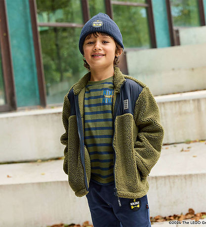 LEGO? Wear Fleecejakke - LWScout - Dark Khaki