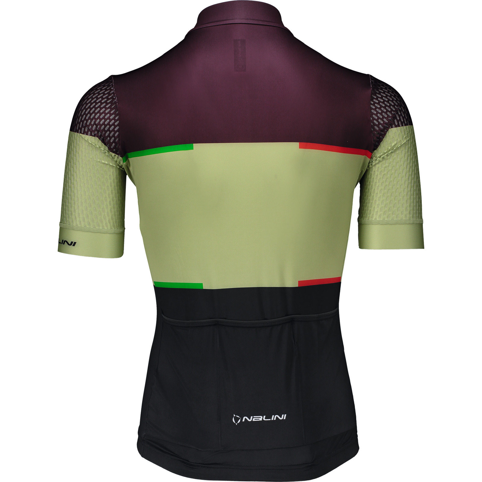 Nalini Herren-Velotrikot San Francisco M, bordeaux