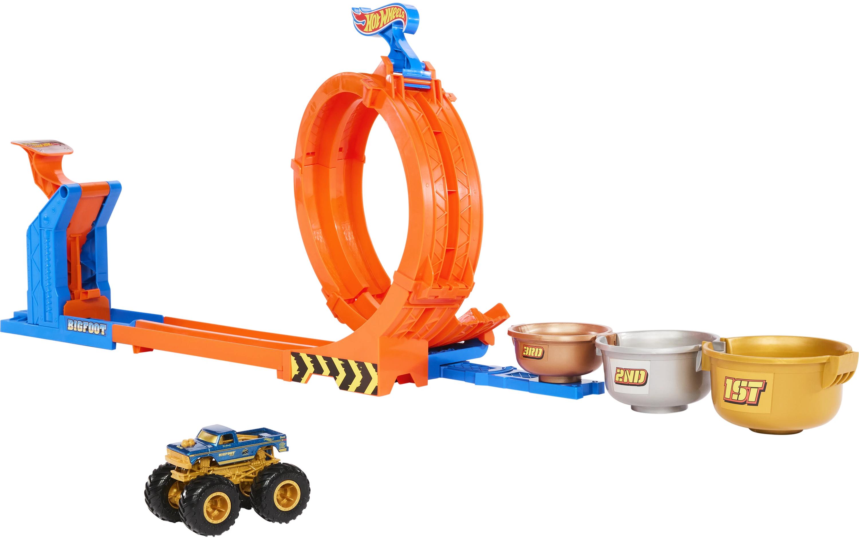 Monster Trucks Hot Wheels 2-in-1 LoopSpielzeugfahrzeug