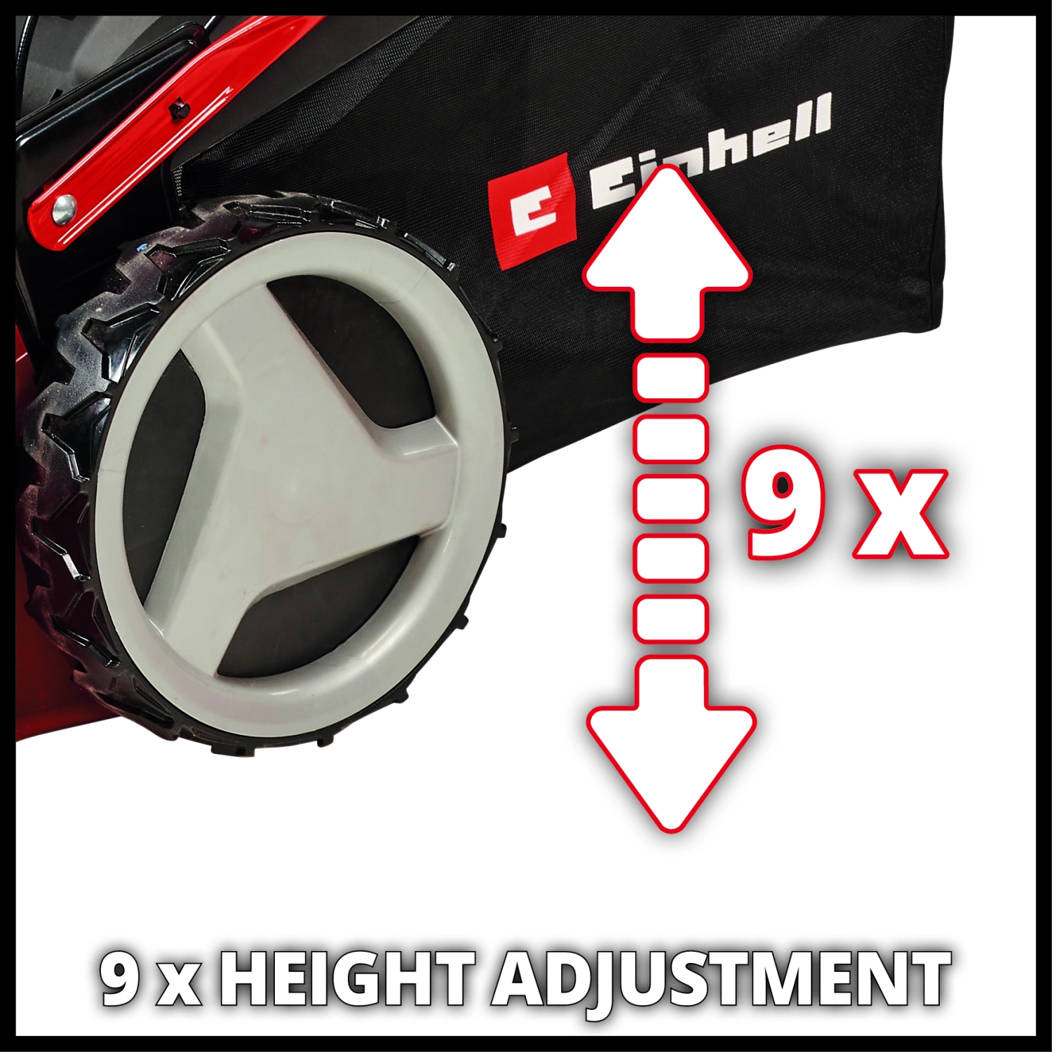 Einhell GC-PM 46 S HW-E Benzine Grasmaaier - 146cc - 65L - 46cm
