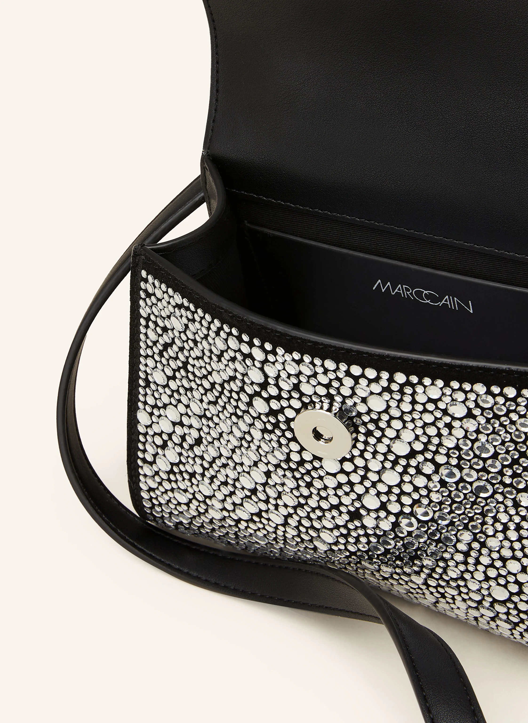 MARC CAIN Handtasche mit Schmucksteinen