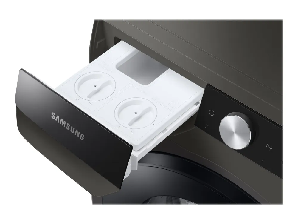 Samsung WW5300T WW80T534AAX - Vaskemaskine - Wi-Fi - bredde: 60 cm - dybde: 55 cm - højde: 85 cm - frontbetjening - 61 liter - 8 kg - 1400 rpm - sort/inox
