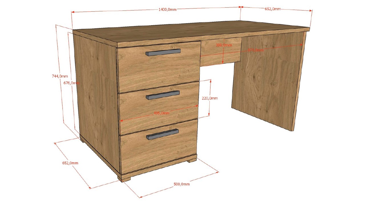 Bureau Sam eik