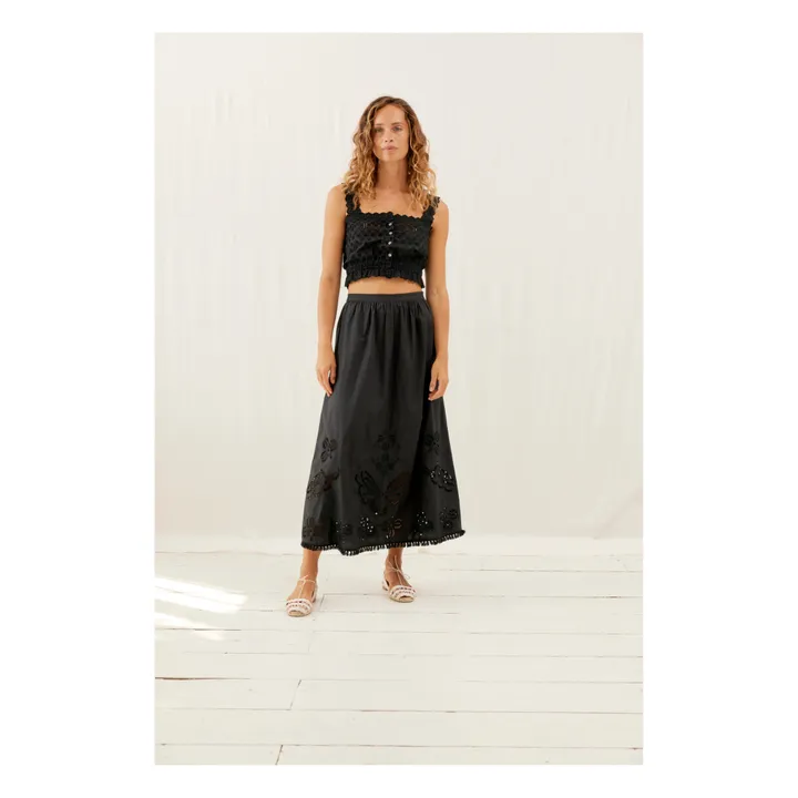 Louise Misha Top Kivima - Collection Femme | Noir