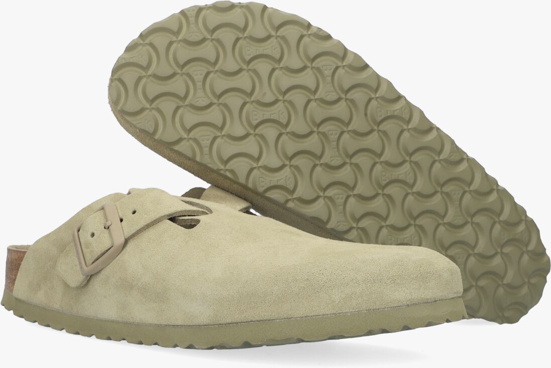 BIRKENSTOCK groene birkenstock instappers boston dames