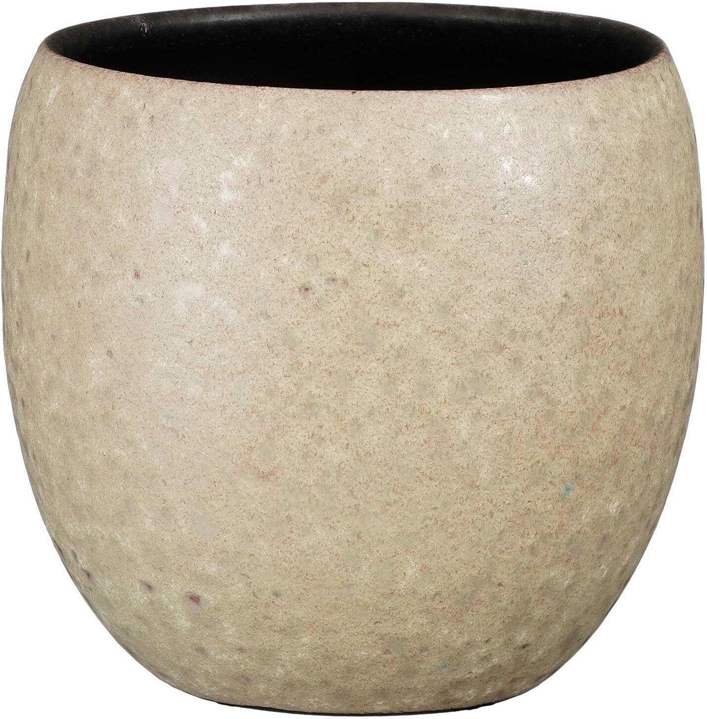 Mica Decorations bloempot Bent grijs D 20 H 20 cm