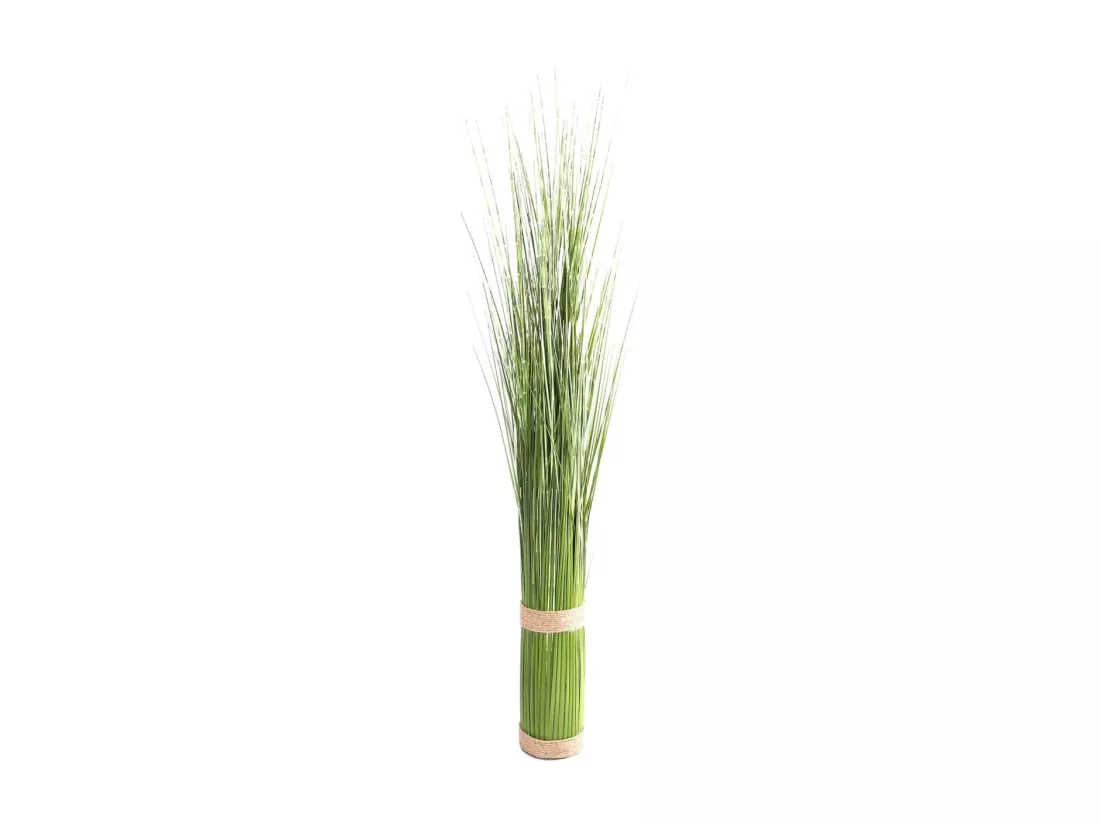 Fagot de bambou artificiel avec tressage Hauteur 89 cm