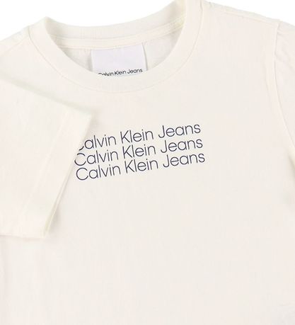Calvin Klein T-Shirt - Reg - Grau/Navy