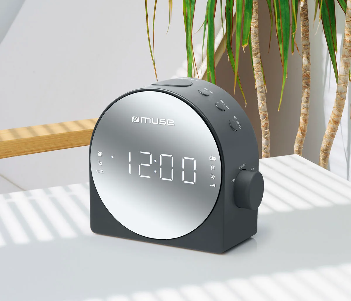 Muse M-186 CMR Noir Radios réveils