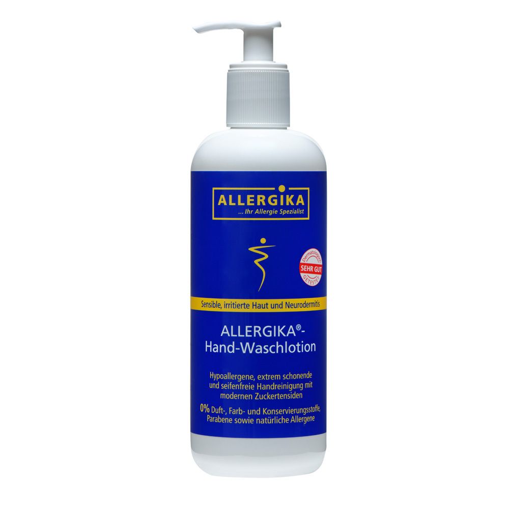 ALLERGIKA® Hand-Waschlotion - Hypoallergene, besonders schonende und seifenfreie Handreinigung