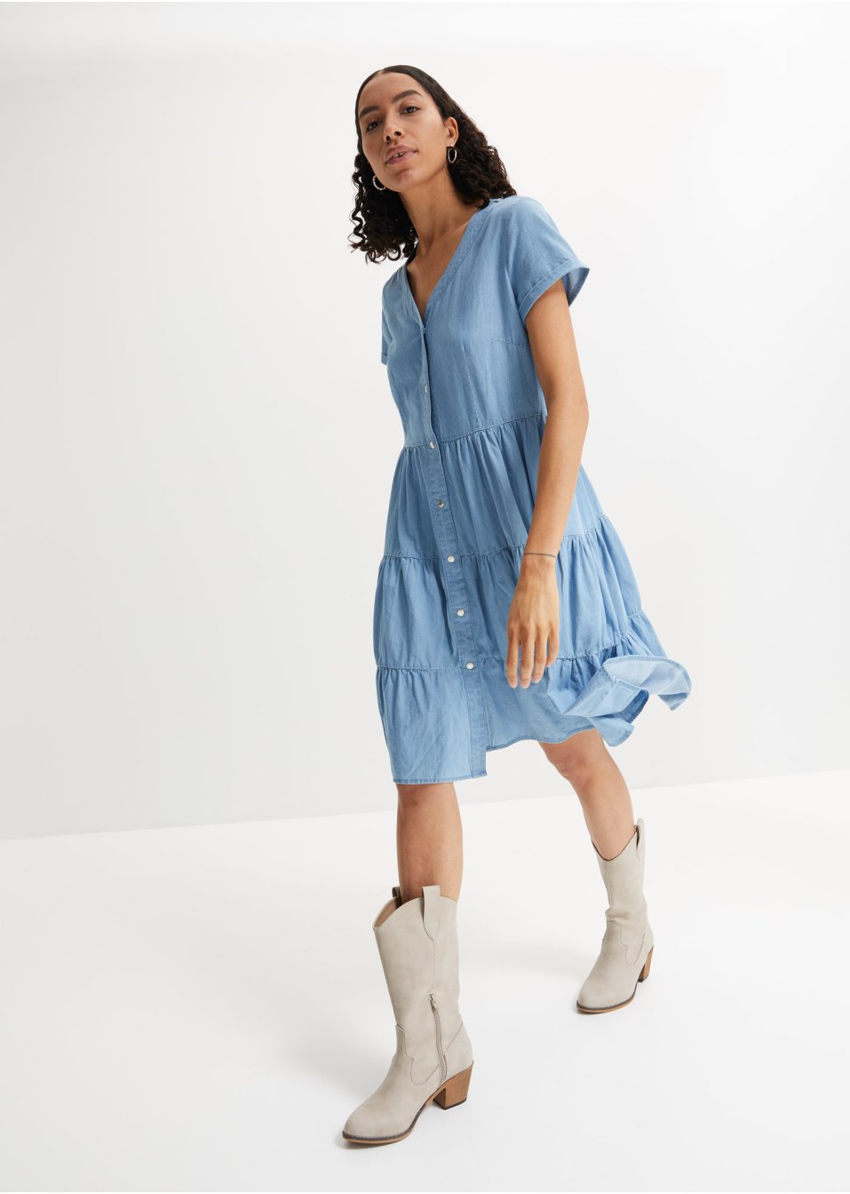 Robe en jean