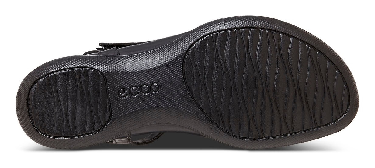 Ecco Riemchensandale »FLASH«  , Sommerschuh, Sandalette, Klettschuh, im Metallic-Look